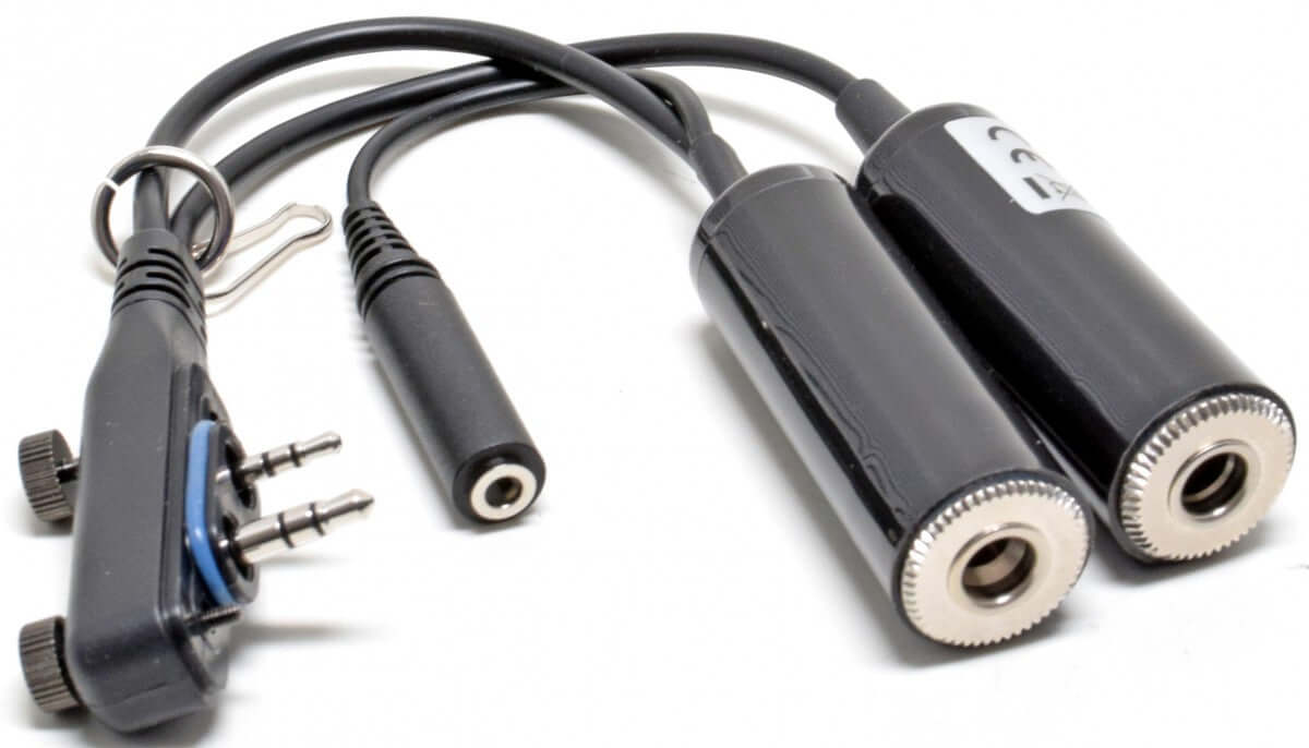 Adattatore cuffie aeronautiche Icom OPC-2401 per IC-A16