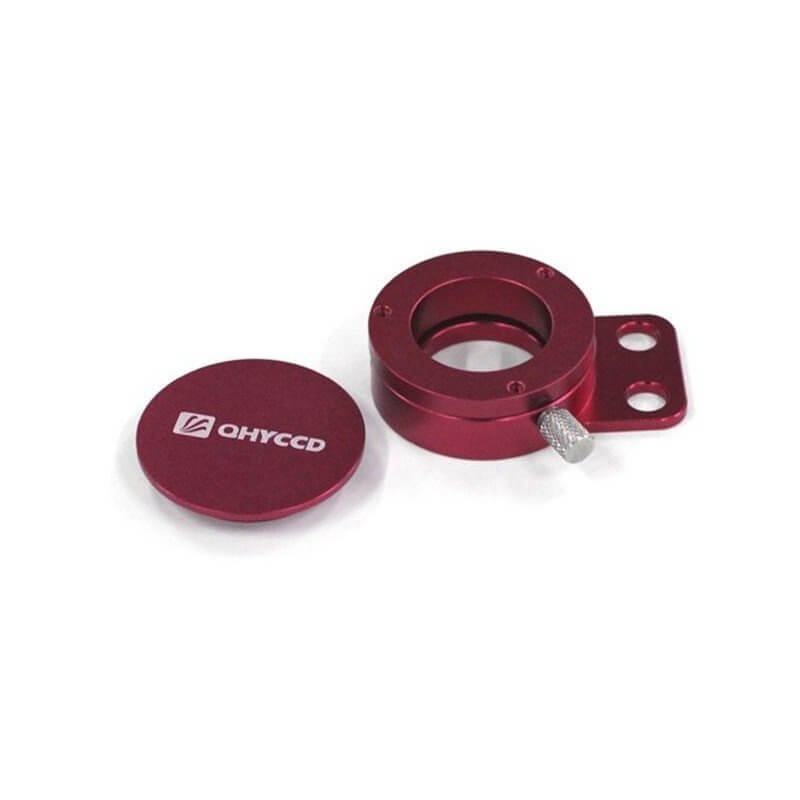 Adattatore QHY Polemaster per montature iOptron CEM60, rosso