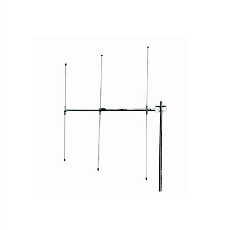 Antenna Yagi 3 elementi, 70 MHz, installazione da palo.