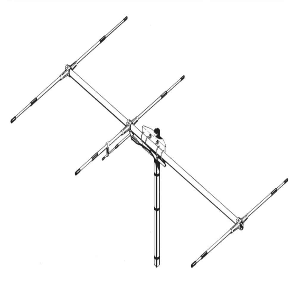 Antenna Yagi Sirio SY 50-3 direzionale a 3 elementi