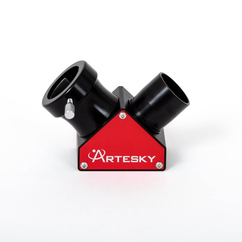 Diagonale dielettrico Artesky 90° 31.8mm in metallo rosso e nero.