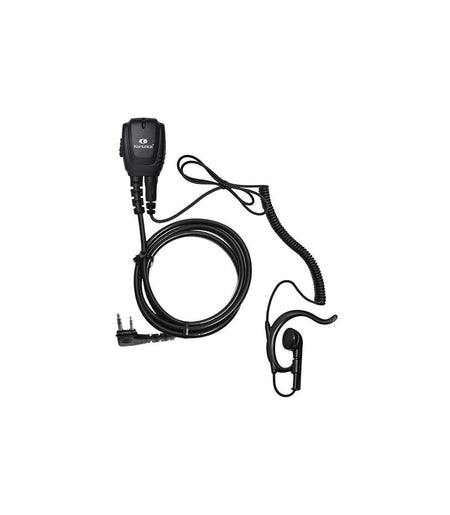 Microfono auricolare Komunica PWR-23-IP501 per Icom.