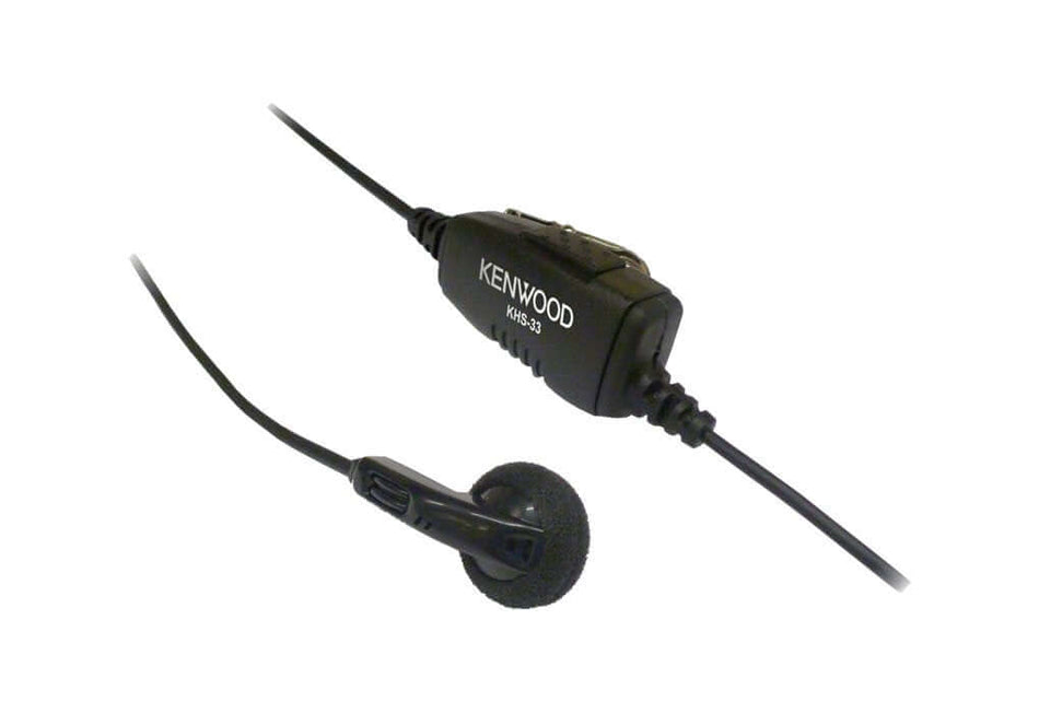 Auricolare Kenwood KHS-33 con microfono e tasto PTT