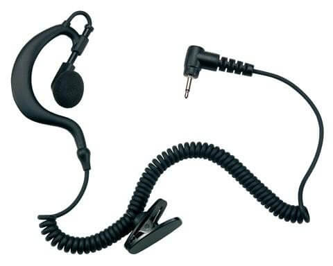 Auricolare Midland EP21 nero con microfono e clip