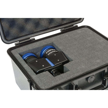 Torrette binoculare Auriga Bino Viewer in custodia aperta