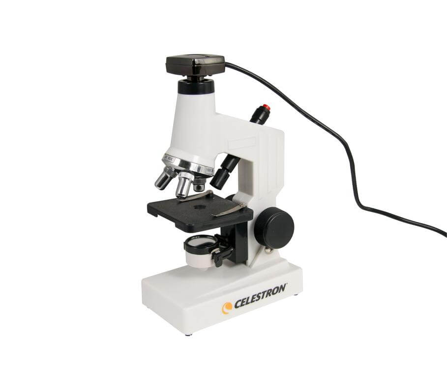 Microscopio Celestron con webcam, ingrandimento fino a 600x