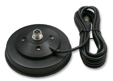 Base Magnetica Sirio PM-125 per Antenne RF con cavo, fissaggio veicolare