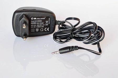 Caricabatterie Midland MW904 compatibile con modelli radio Alan.