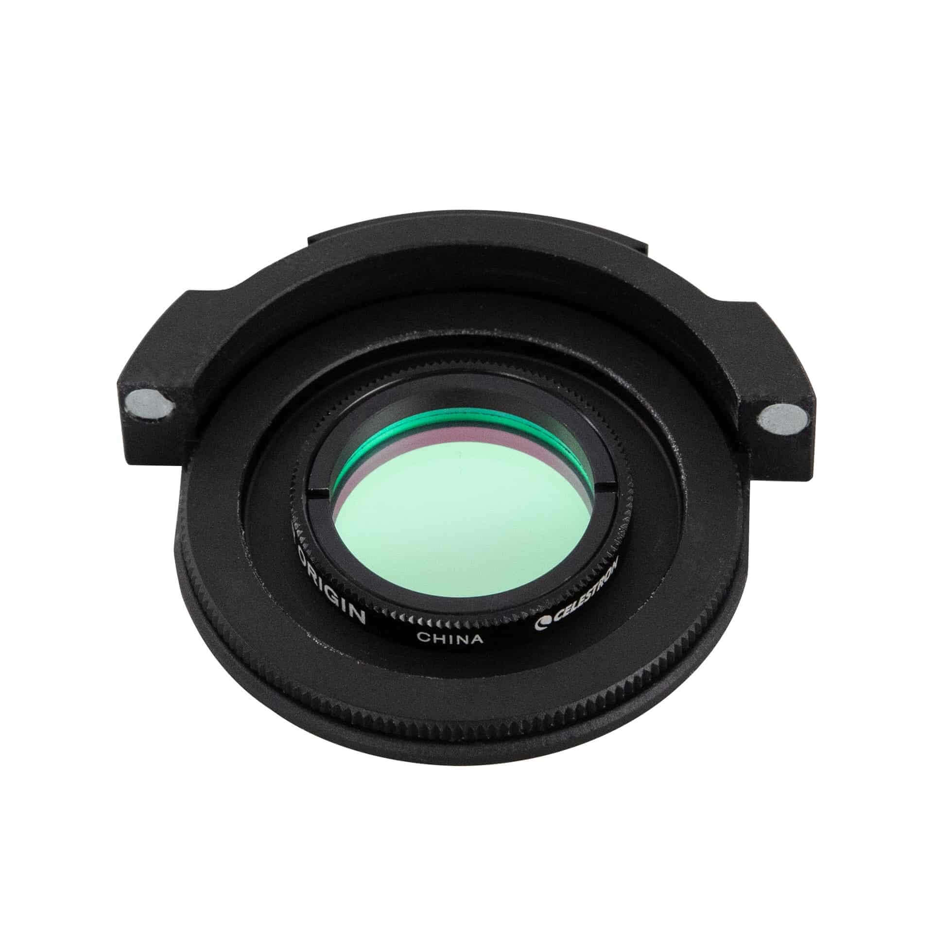 Filtro Nebulare Celestron Origin per telescopio, migliora visione nebulose, blocca inquinamento luminoso, aumenta contrasto immagini.