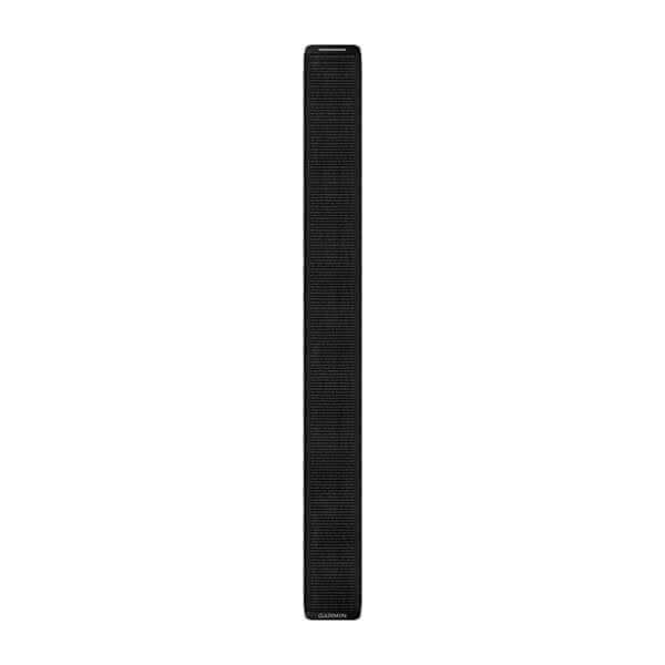 Cinturino UltraFit in nylon nero, 26 mm, Garmin, regolabile.