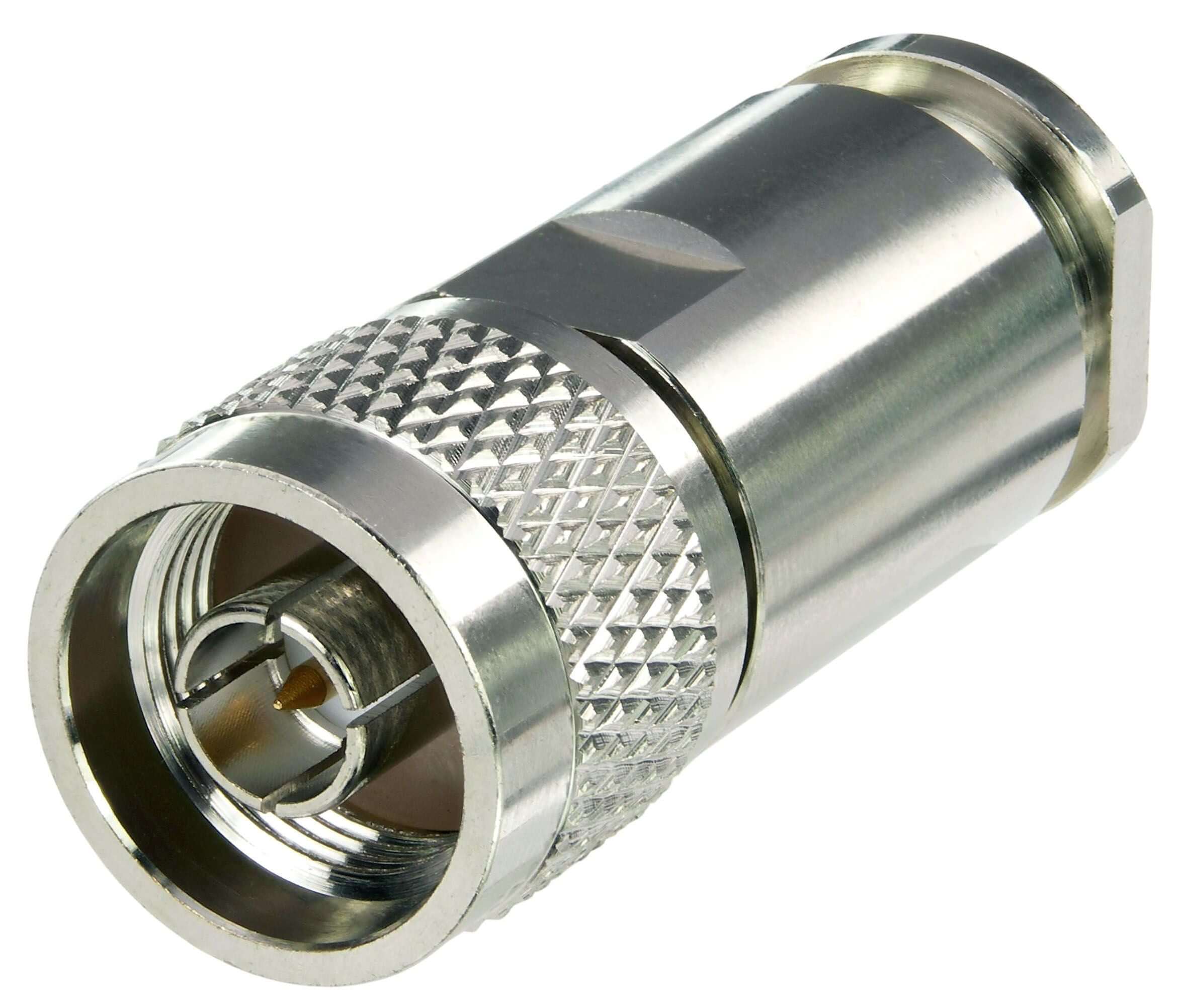 Connettore N WiMo per cavi 10mm, vista anteriore