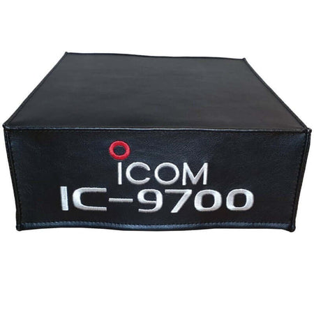 Copertura antipolvere nera Icom con logo per IC-9700