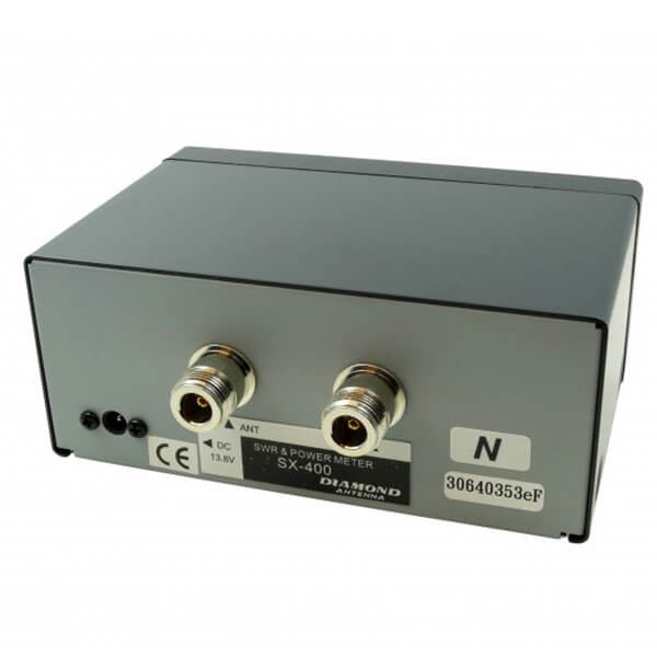 Alt Tag: Retro del Diamond SX-400N Rosmetro Wattmetro