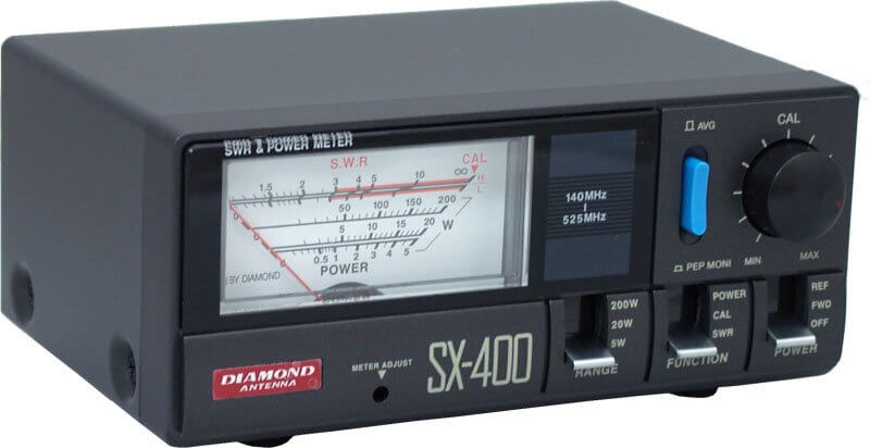 Strumento Diamond SX-400 per misurare potenza RF 140-525MHz