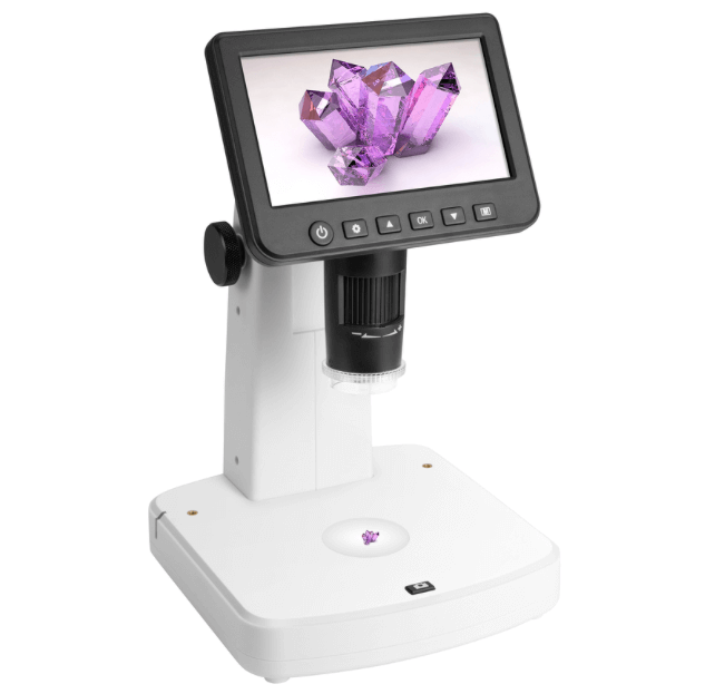 Microscopio Digitale DiProgress Hooke LCD5 con schermo LCD