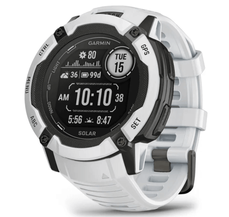 Garmin Instinct 2X Solar Whitestone smartwatch robusto.