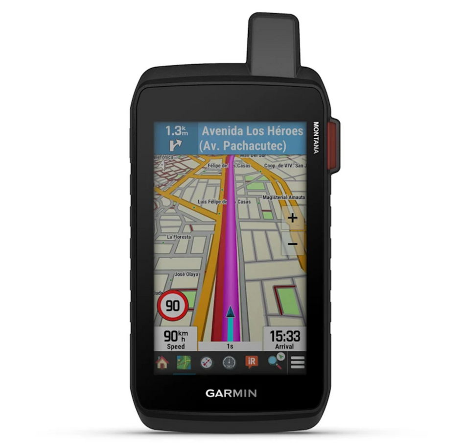 Garmin Montana 710i – GPS portatile con inReach® su mappa stradale