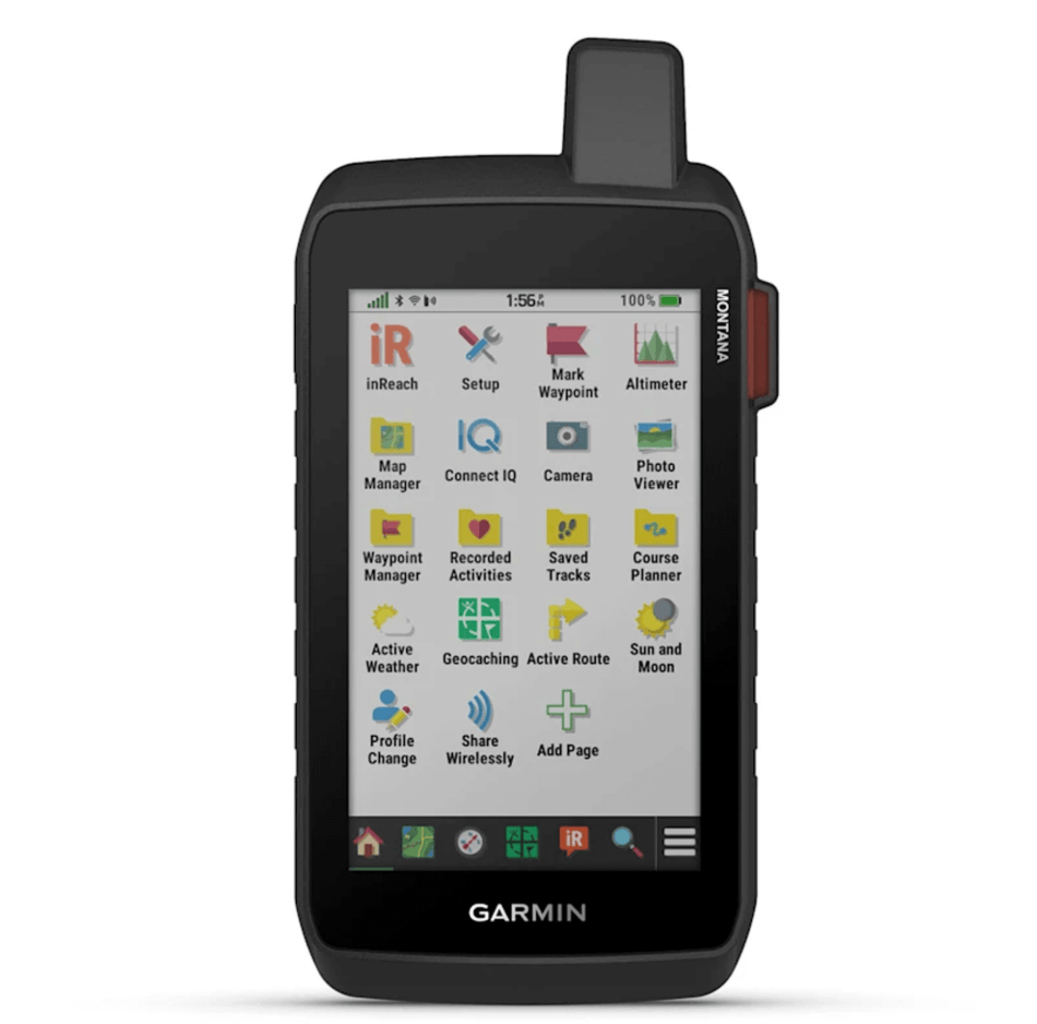 Dispositivo GPS Garmin Montana 760i con touchscreen da 5 pollici e inReach®