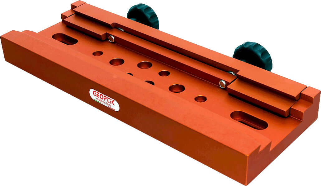 Morsetto Geoptik MAXI arancione 300mm per montature EQ6