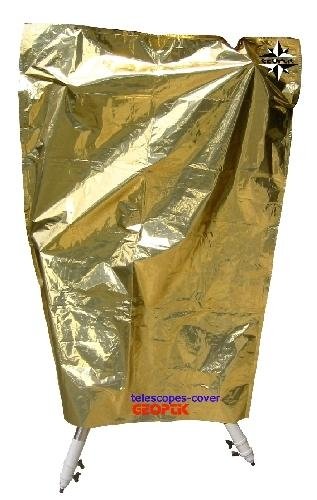 Telo protezione solare Geoptik oro per telescopi 120x160 cm