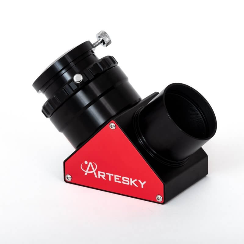 Diagonale Artesky 2" Fast Lock dielettrico 90° in metallo, sistema autocentrante per telescopi.