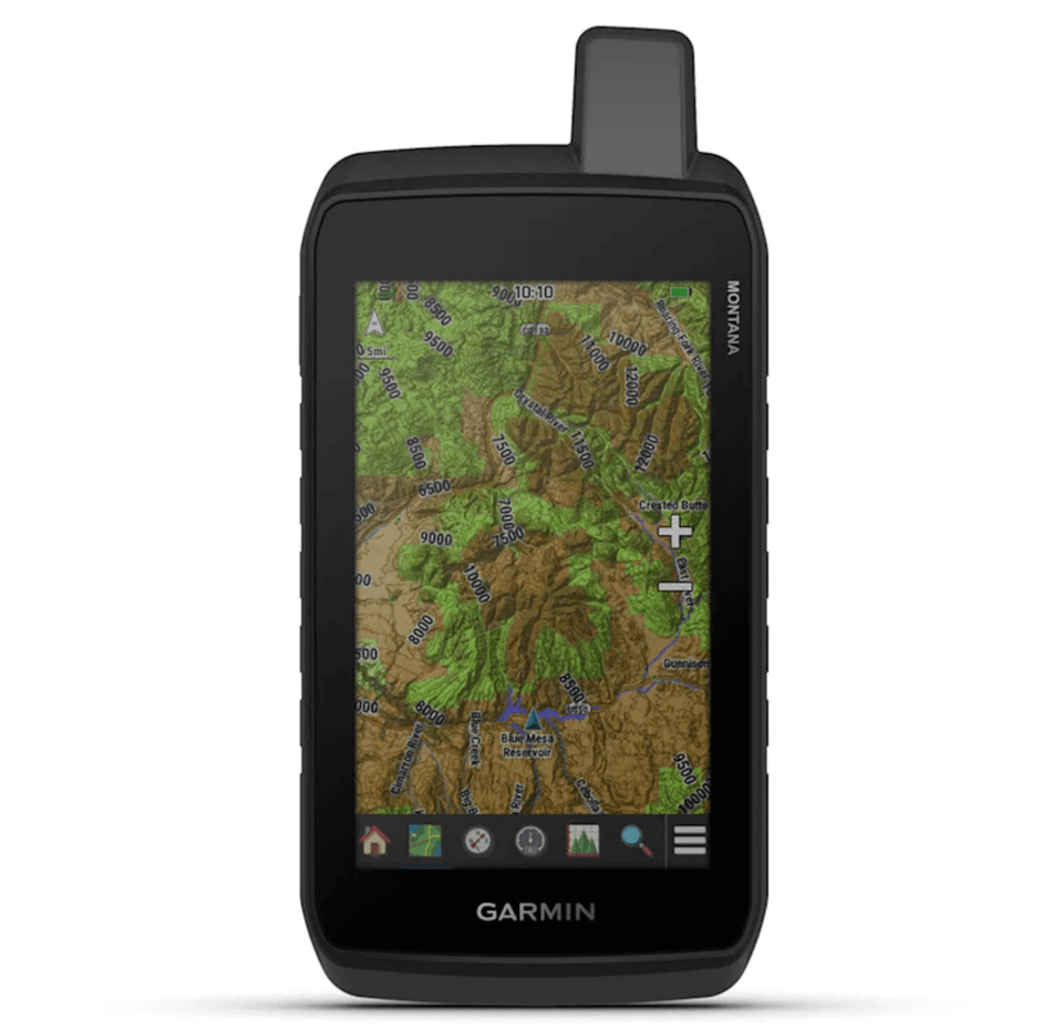 Alt Tag: Garmin Montana 710 GPS portatile con schermo tattile da 5 pollici.