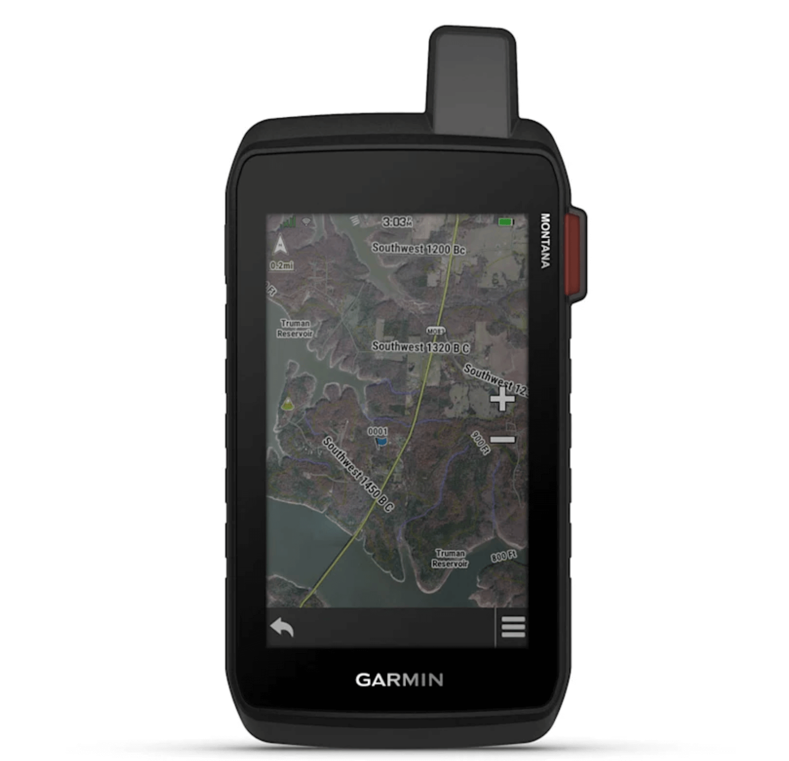 Dispositivo GPS portatile Garmin Montana 710i con touchscreen e tecnologia inReach.