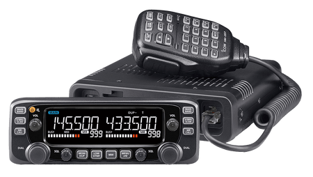Radio Icom IC-2730E Black Edition VHF/UHF con display LCD nero