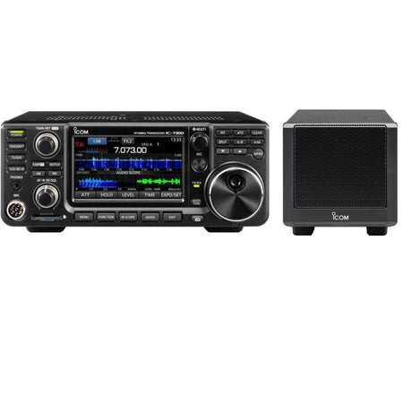 Bundle Icom IC-7300 + SP-38, ricetrasmettitore SDR e altoparlante