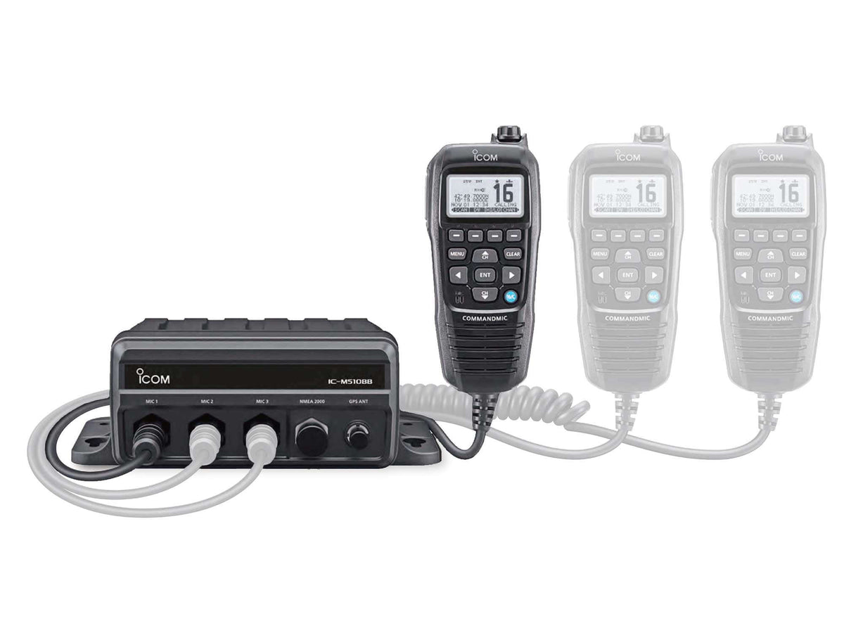 Ricetrasmettitore VHF Icom IC-M510BB con microfono remoto