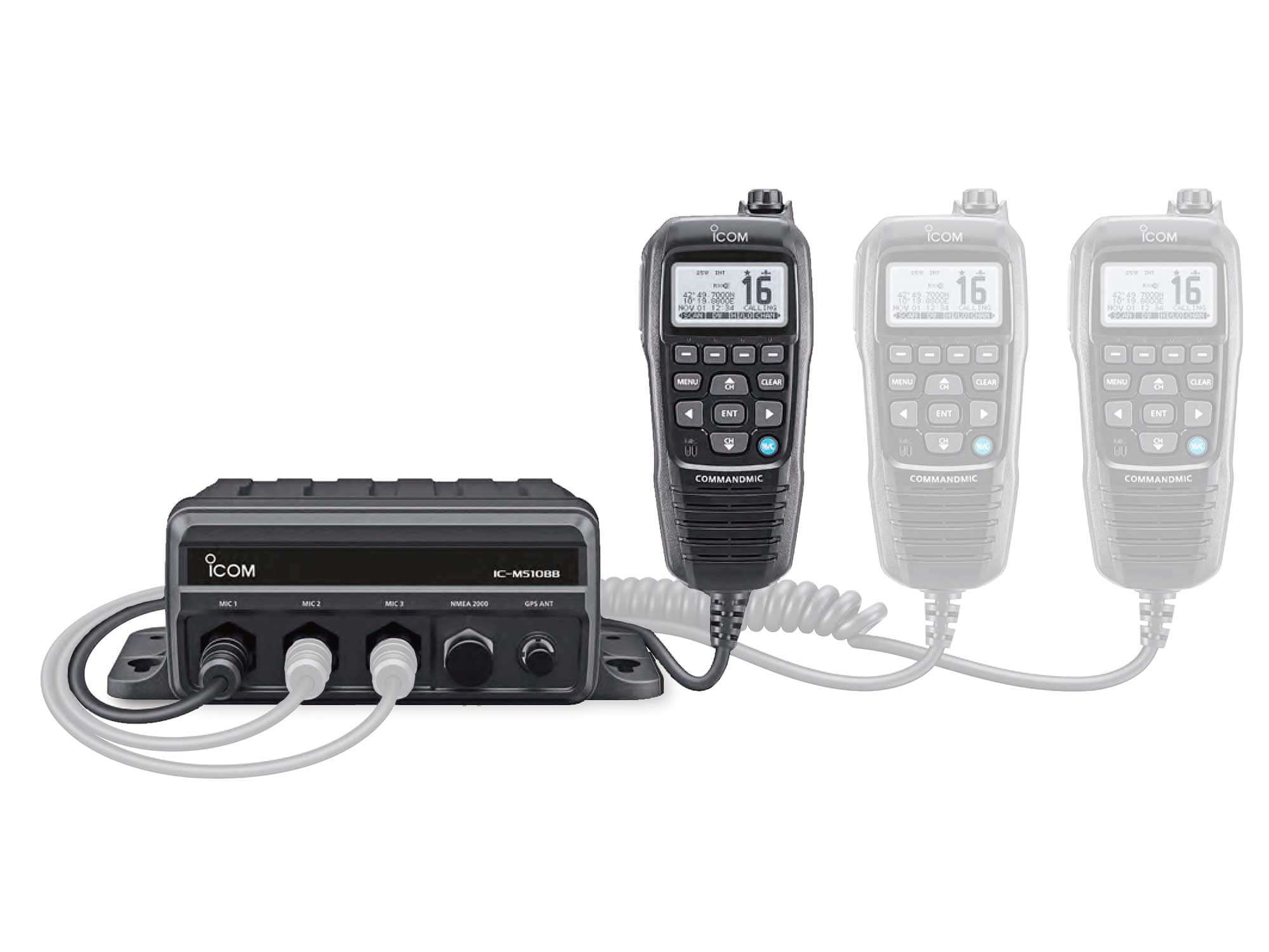 Ricetrasmettitore VHF Icom IC-M510BB con microfono remoto