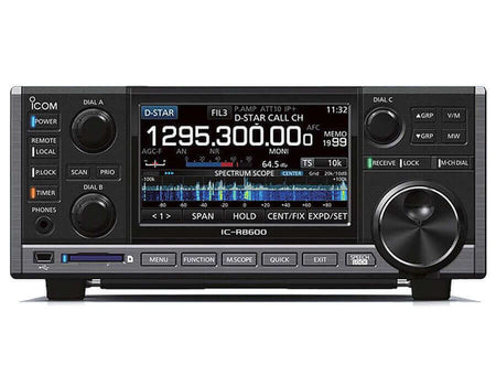 Ricevitore Icom IC-R8600 usato, 10KHz-3GHz, in perfette condizioni con garanzia 12 mesi, graffi sul pannello.