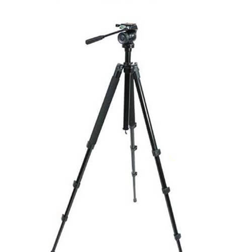 Treppiede Fotografico WF-6734 in acciaio, altezza regolabile