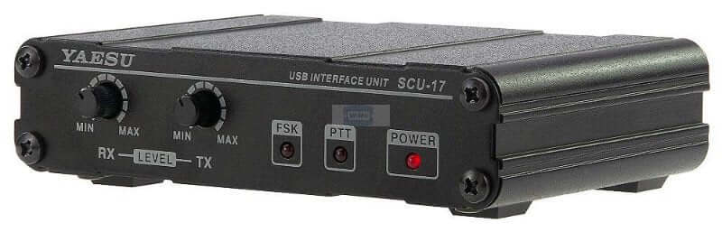 Interfaccia USB Yaesu SCU-17 per radio e PC, con controllo CAT