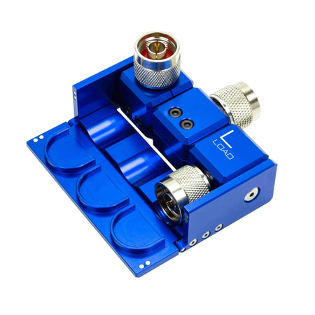 Kit OSL RigExpert blu, compatto, con connettori N maschio.