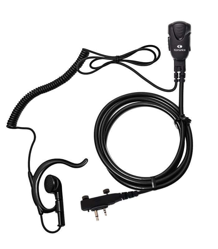 Microfono-auricolare Komunica PWR-PRO-ICF-1000 compatibile ICOM