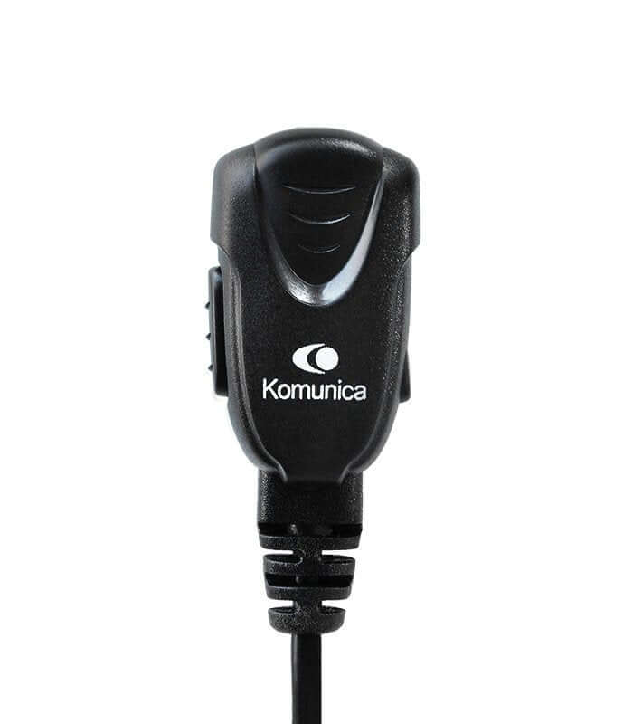 Microfono auricolare Komunica PWR-TUB-ICF-1000 nero