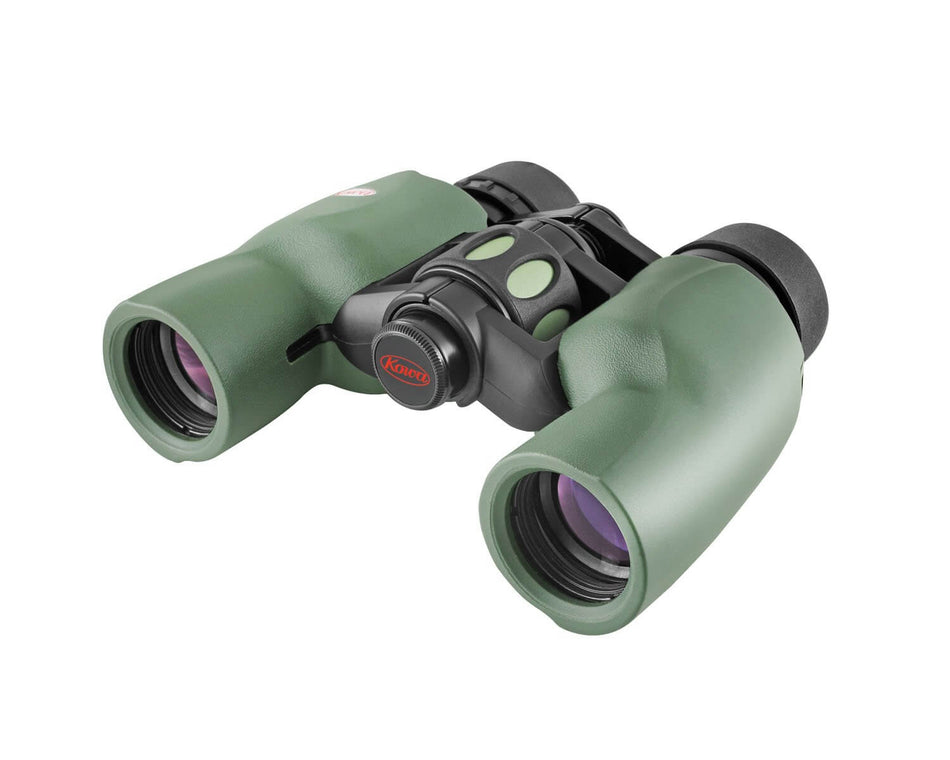 Binocolo Kowa YFII 6x30 in verde, prismi Porro, lenti KR