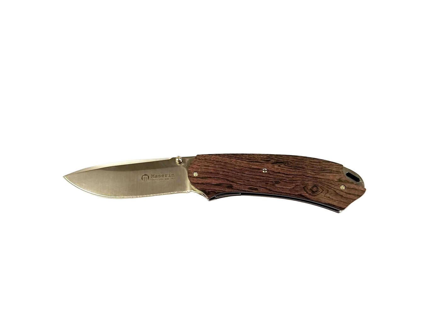 Coltello sportivo Maserin Birdland Bocote, lama 77mm