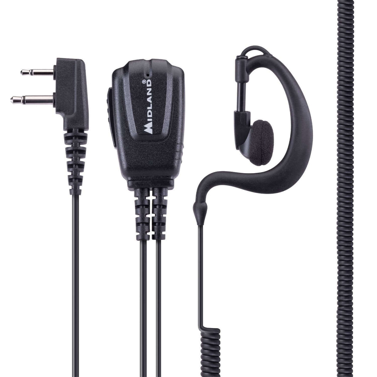 Microfono altoparlante Midland MA21 con cavo spiralato