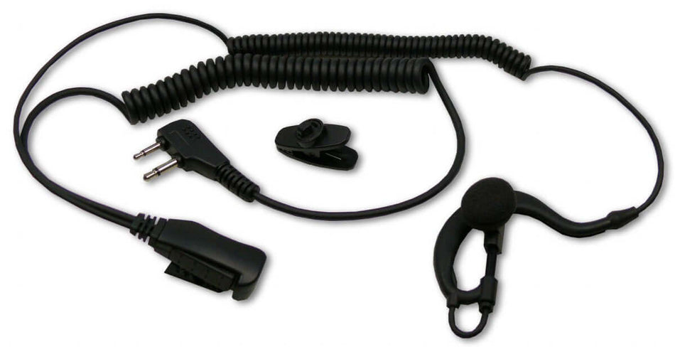 Microfono/auricolare Midland A21M con connettore a 2 pin