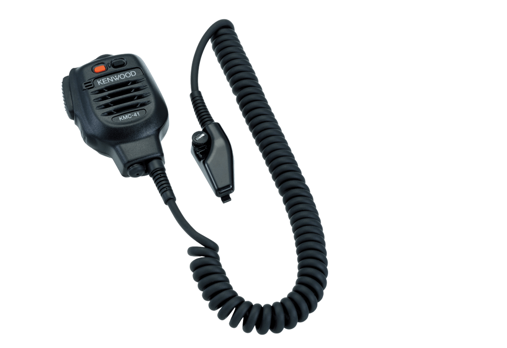 Microfono Kenwood KMC-41 con cavo spiralato e connettore