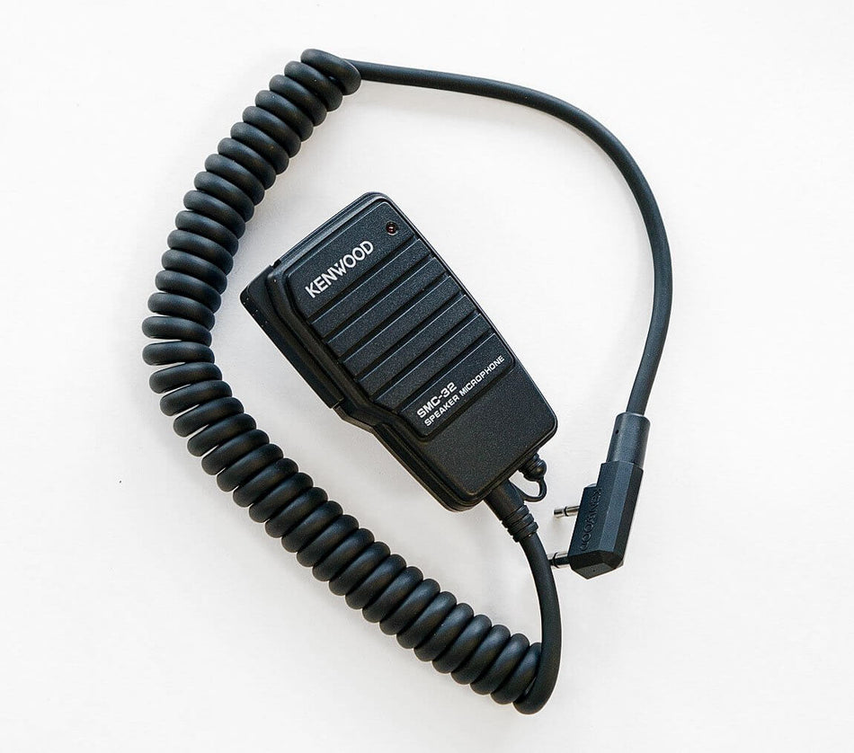 Microfono Kenwood SMC-32, parla/ascolta professionale.