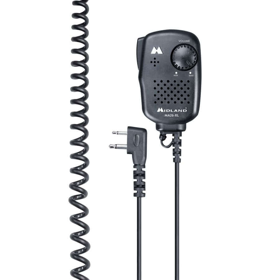 Microfono Altoparlante Midland MA26-XL con connettore a L