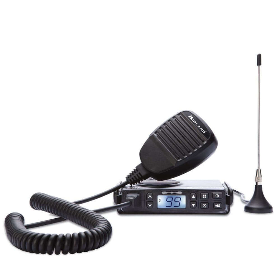 Midland GB1-R Walkie Talkie con antenna magnetica integrata