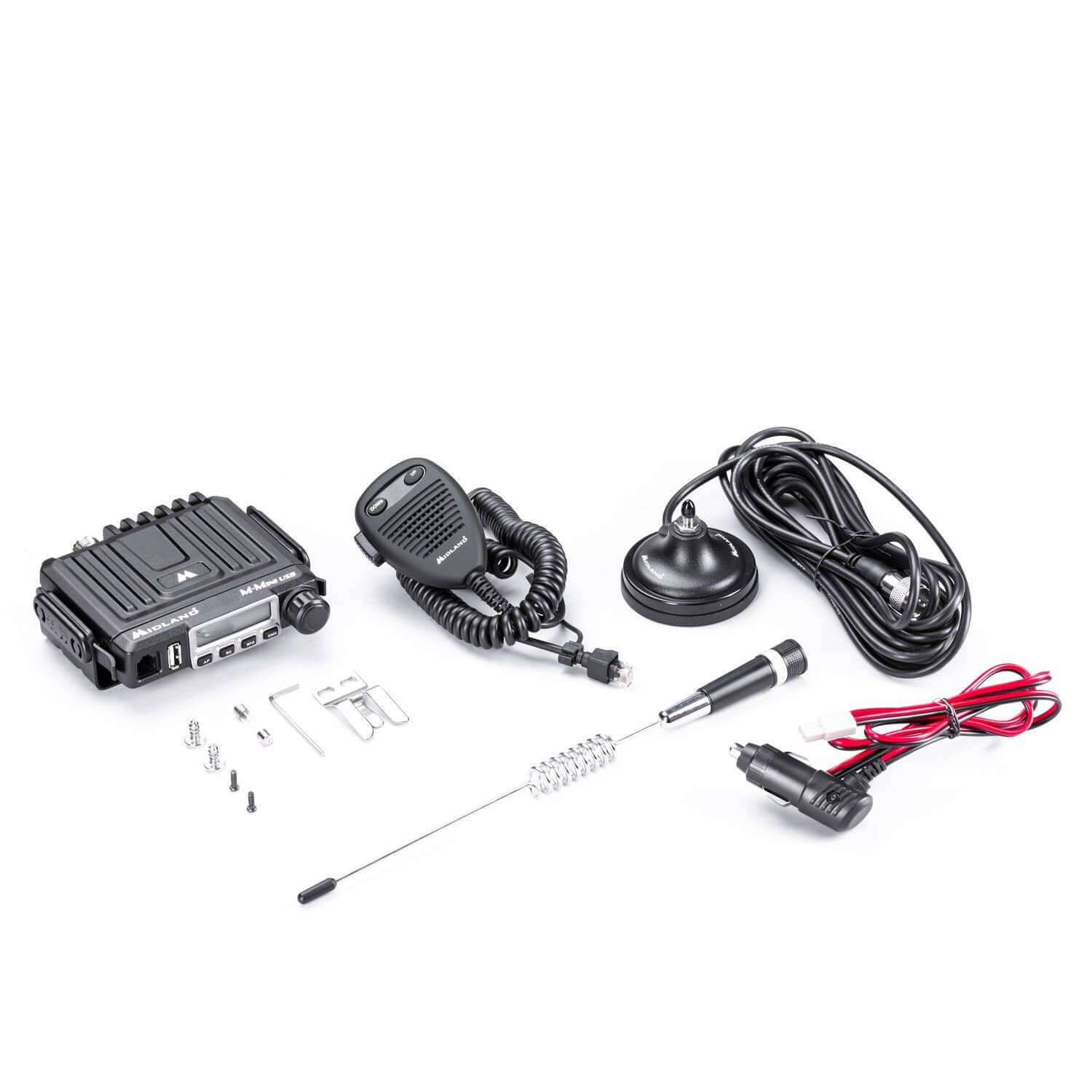 Confezione completa Midland M-Mini CB USB con antenna