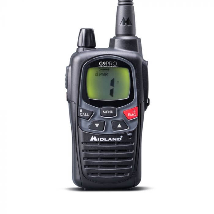 Midland G9 Pro Black: Radio portatile per outdoor