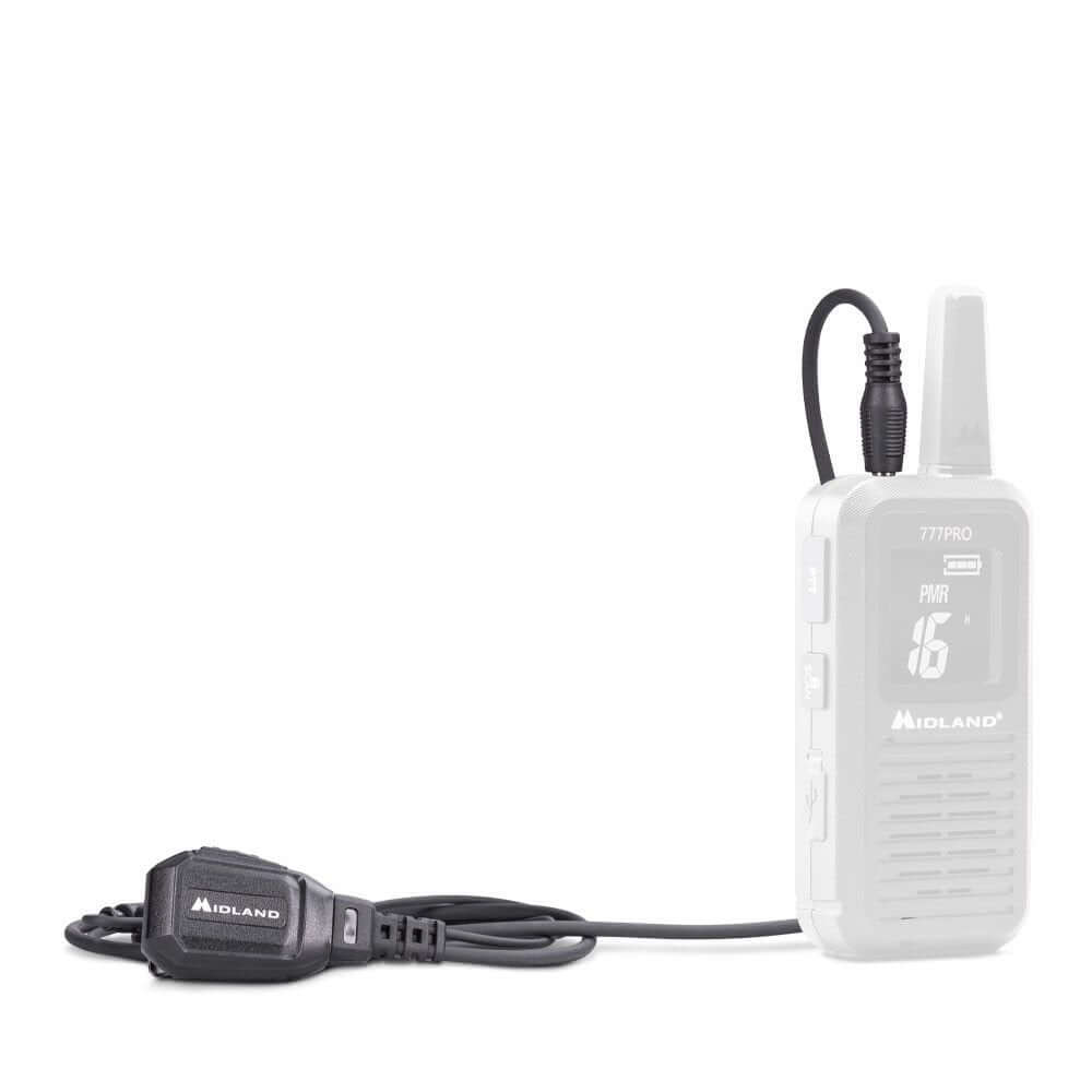 Midland MA 31 Microfono Pneumatico per 777 PRO con PTT