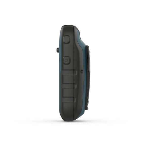 Vista laterale del GPS portatile Garmin eTrex 22x grigio