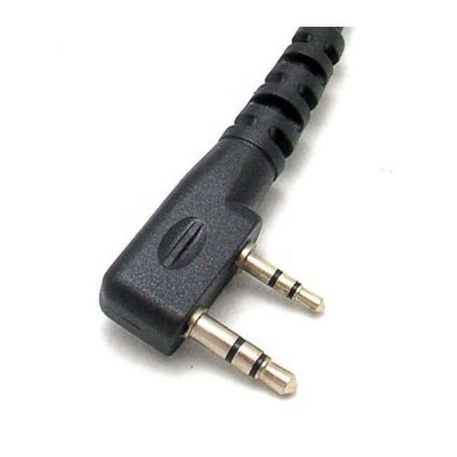 Connettore doppio jack a 90° per Laringofono Proxel X-19-K